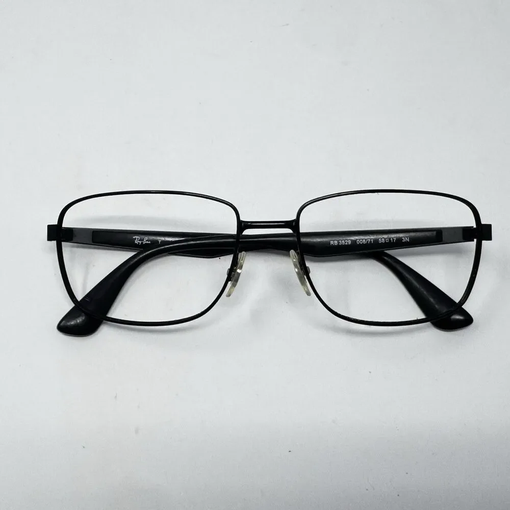 Ray-Ban RB3529 006/71 Matte Black Sunglass Frames 58-17-145